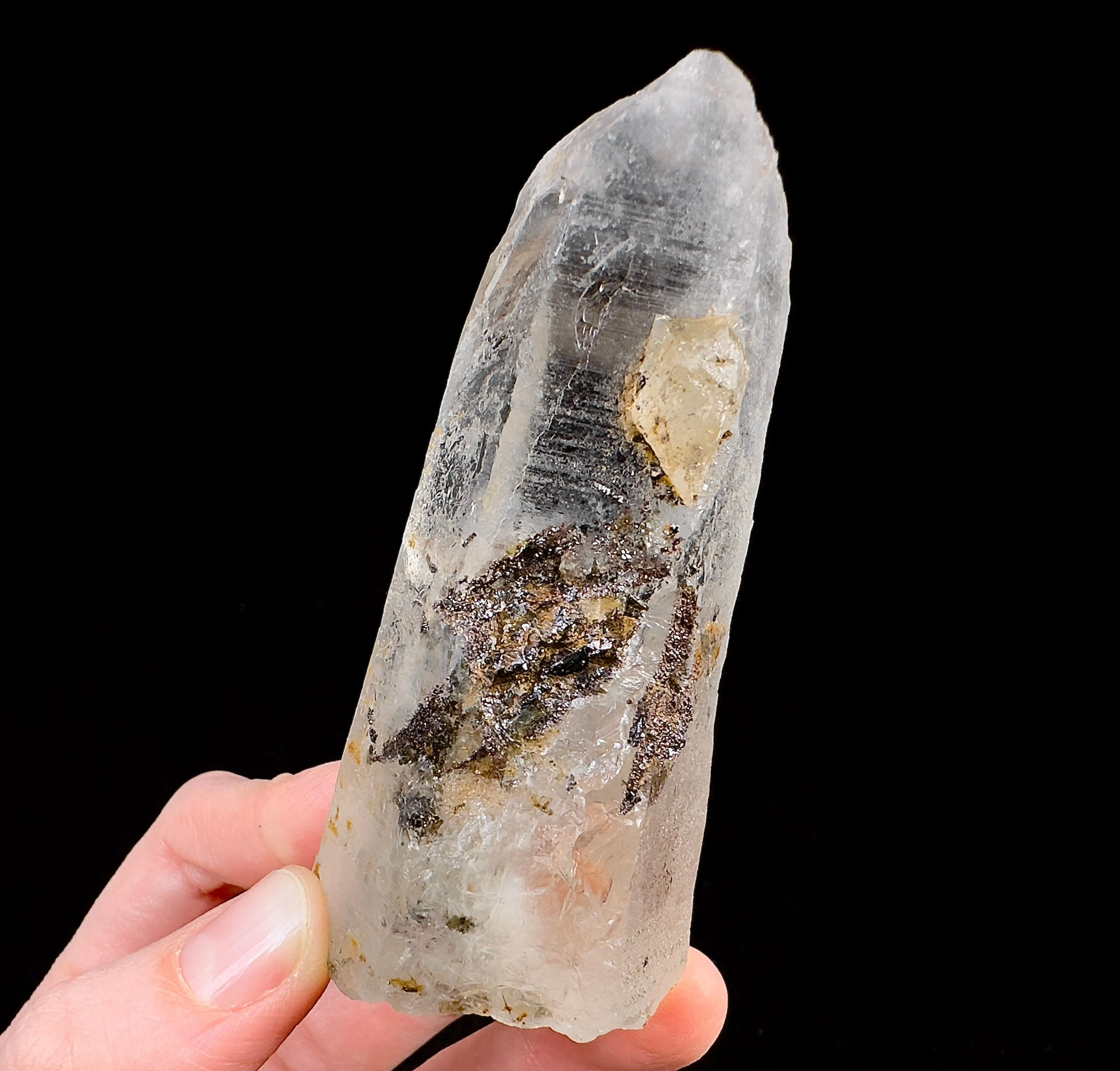 Raw WITCHES FINGER QUARTZ Crystal - Raw Rocks and Minerals, Home Decor, Unique Gift, 53286