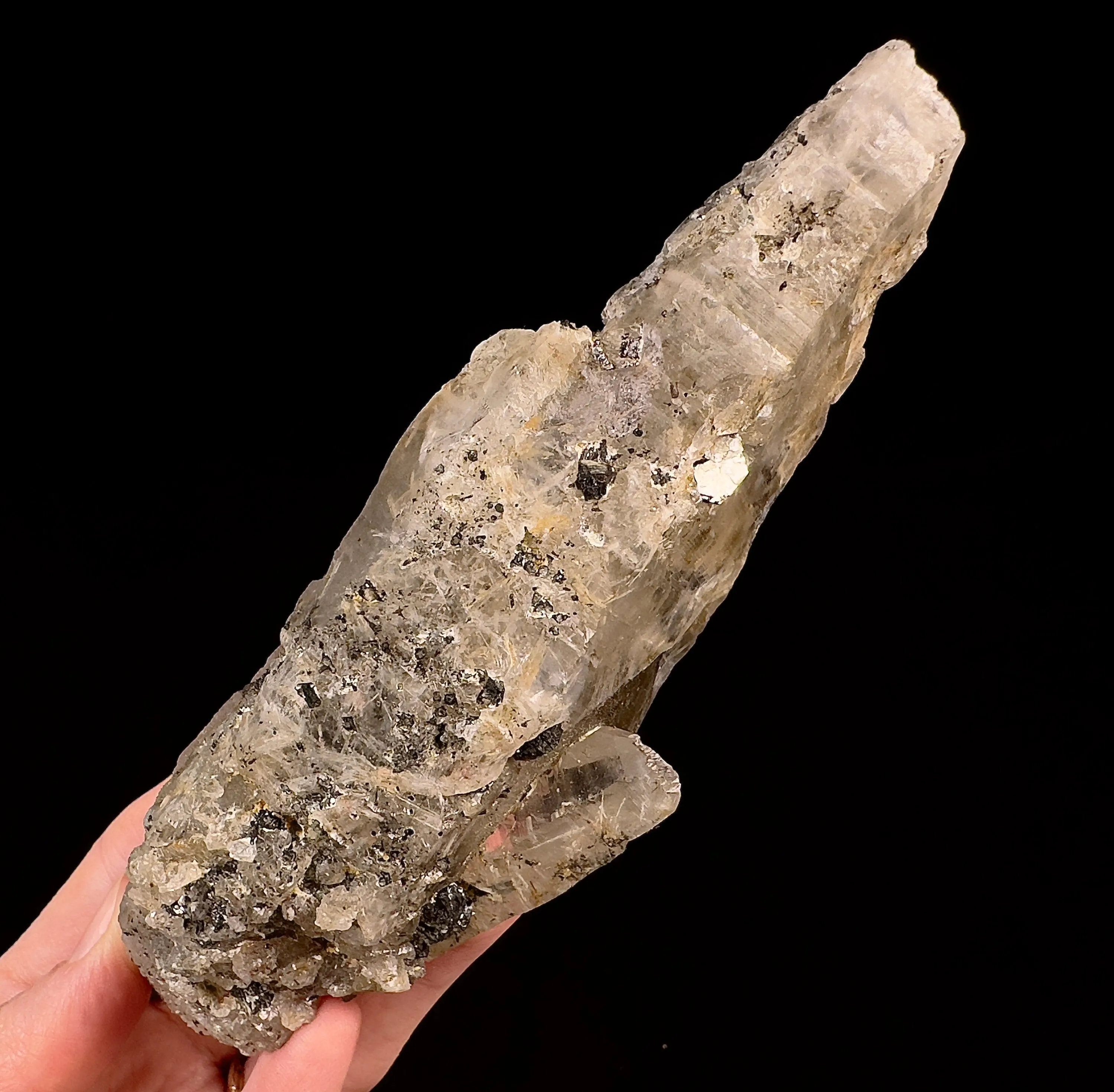 Raw WITCHES FINGER QUARTZ Crystal - Raw Rocks and Minerals, Home Decor, Unique Gift, 53307