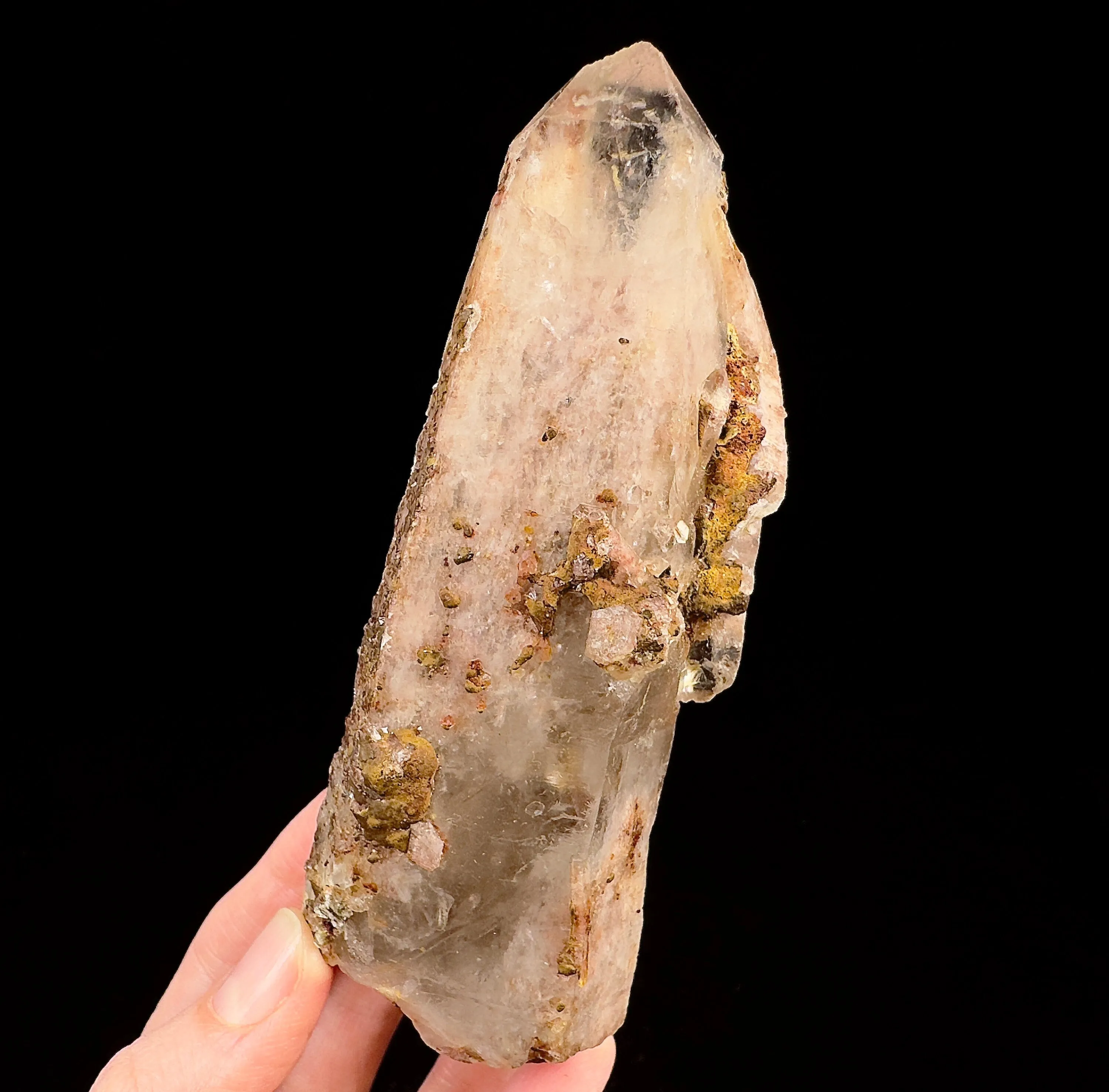 Raw WITCHES FINGER QUARTZ Crystal - Raw Rocks and Minerals, Home Decor, Unique Gift, 53318