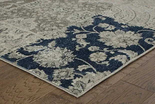 Richmond 1338B Ivory / Grey Rug