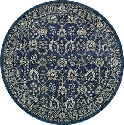 Richmond 8020K Navy / Grey Rug