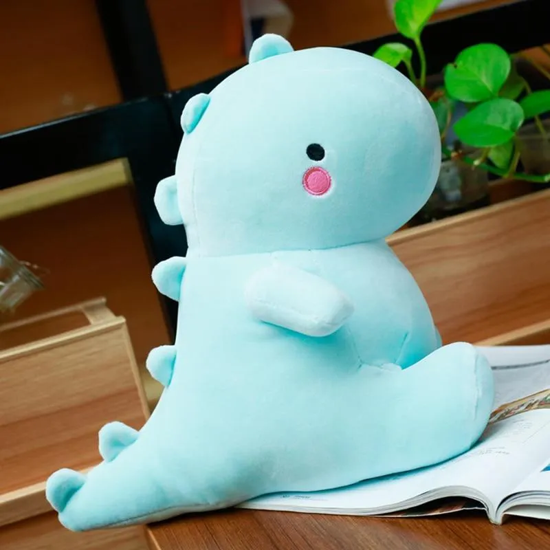 Ultra Soft Lovely Dinosaur Plush Doll Huggable Pink/Blue Stuffed Dino Toy Kids Huggable Animals Plush Toy 30/40/50cm